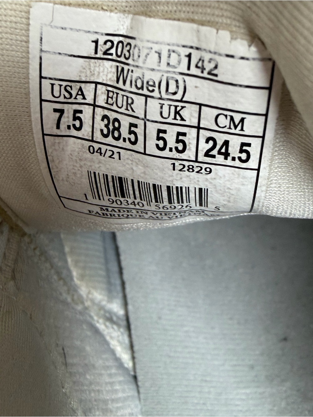 Brooks Addiction Walker 2 Women’s Athletic Walking Shoes Size 7.5 White (Wide) - Picture 9 of 9